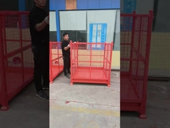 भारी ड्यूटी स्टैकेबल स्टोरेज फोल्डेबल बॉक्स