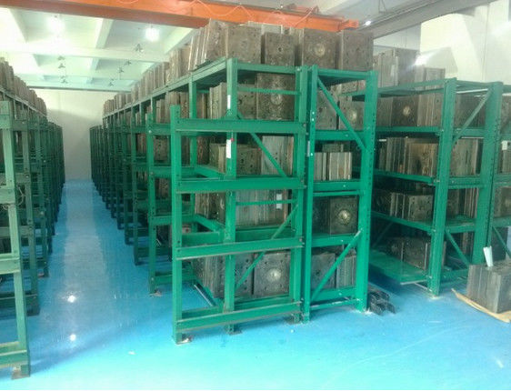 समायोज्य इंजेक्शन मोल्ड भंडारण रैक 2 परत - 6 परत स्टील भंडारण अलमारियाँ