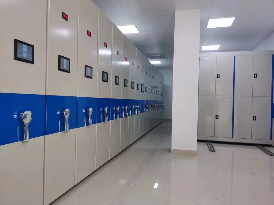 समायोज्य अलमारियों के साथ सुरक्षित ग्रे स्टील फाइल कैबिनेट सुरक्षा लॉक और 3 बिंदु कुंजी लॉक
