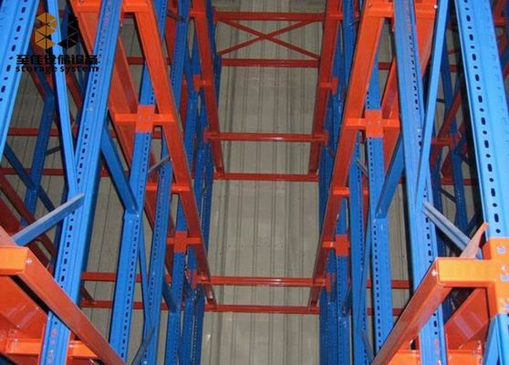पैलेट रैक सिस्टम में पाउडर कोटिंग ड्राइव ODM OEM कस्टम आकार