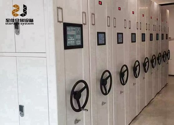 OEM ODM चलती फाइल कैबिनेट शेल्फ सिस्टम उच्च घनत्व फाइलिंग कैबिनेट