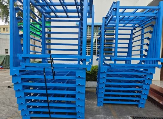 कार पार्ट्स और फर्नीचर के लिए स्टील स्टैकेबल वेयरहाउस स्टैकिंग रैक