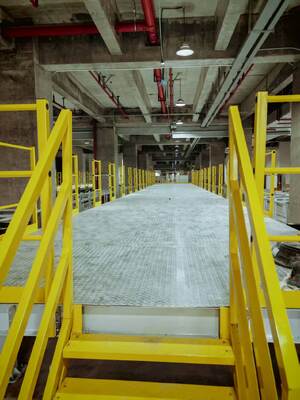 भारी-कर्तव्य I-बीम लफ्ट प्लेटफार्म